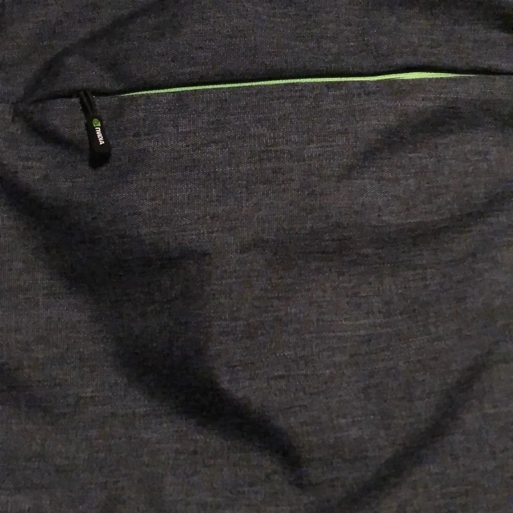 NWOT Bright Green and Gray Laptop Case